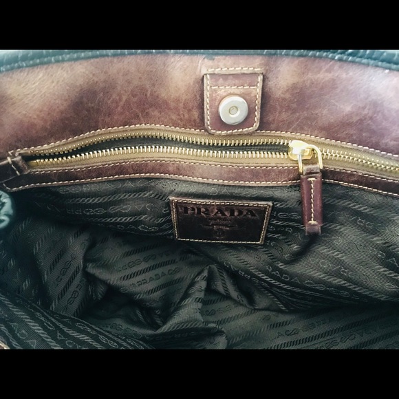 Prada Canapa Canvas Tote. - Picture 6 of 16